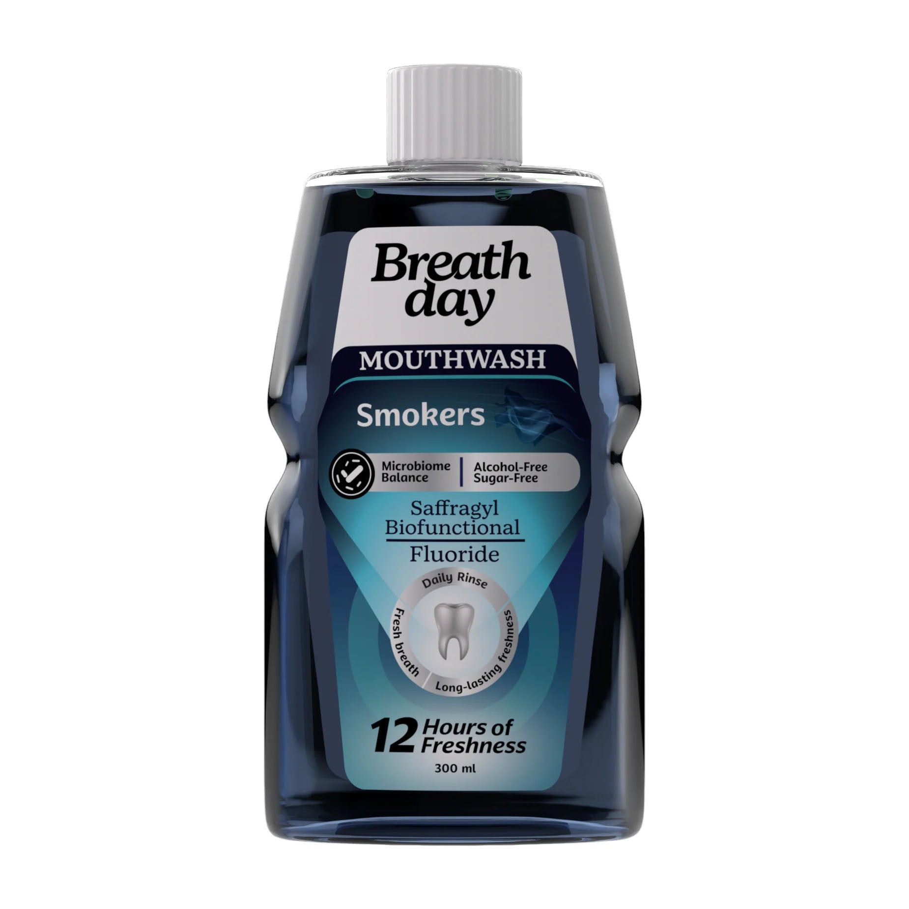 Breath Day Smokers Mouthwash - 300ml