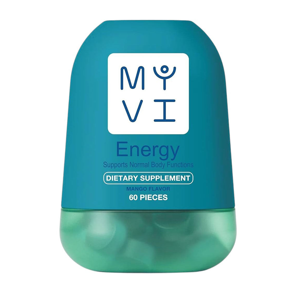 Myvi My Enrgy Supplement Gummies Mango Flavor - 60 Pcs