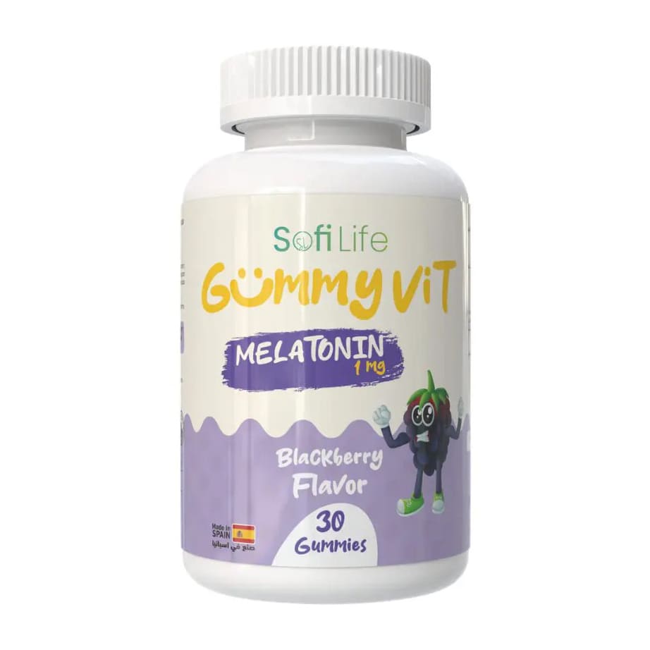 Sofilife Gummy Vit Melatonin 1 mg Blackberry Flavor Gummies - 30 Gummies