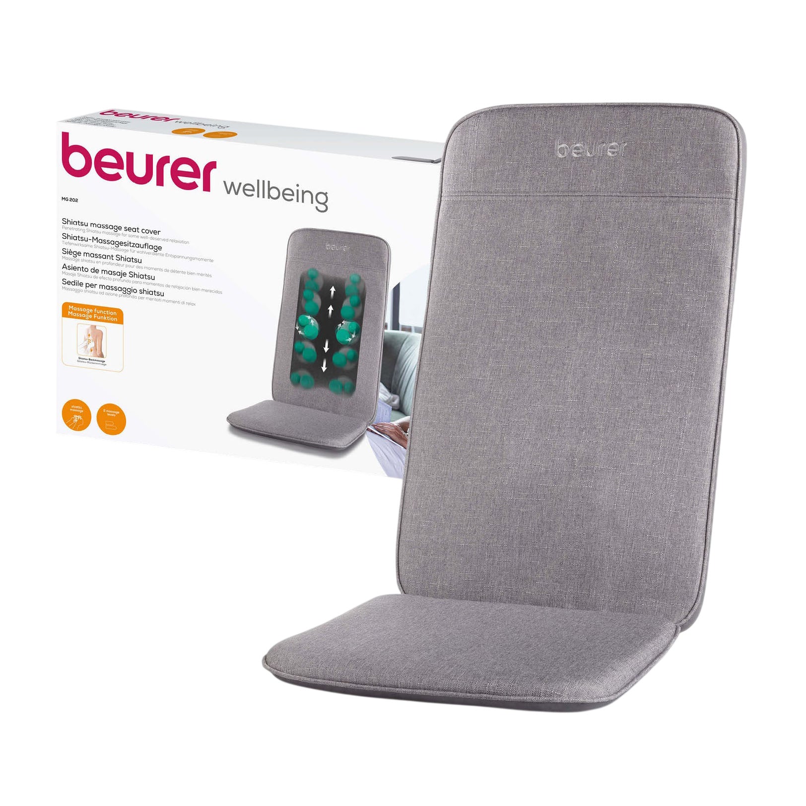 Beurer Mg 202 Shiatsu Massage Seat Cover