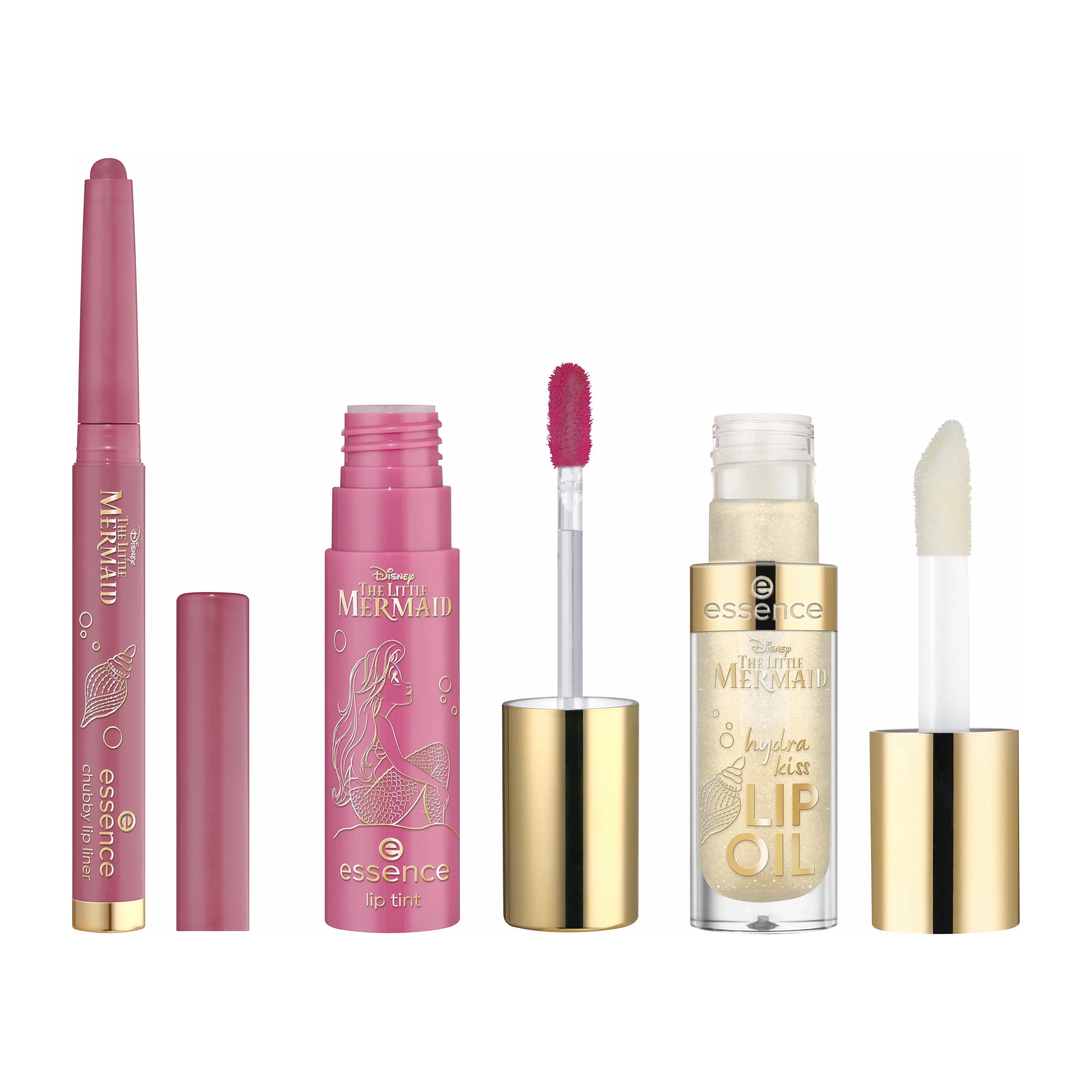 Essence Disney The Little Mermaid Lip Combo Kit - 3 Pcs