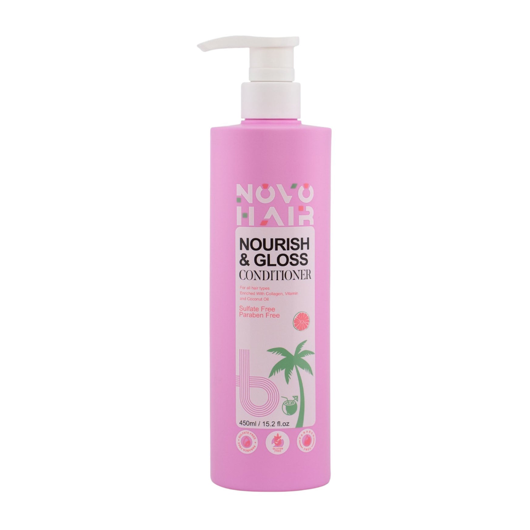 Novo Hair Nourish & Gloss Conditioner - 450ml