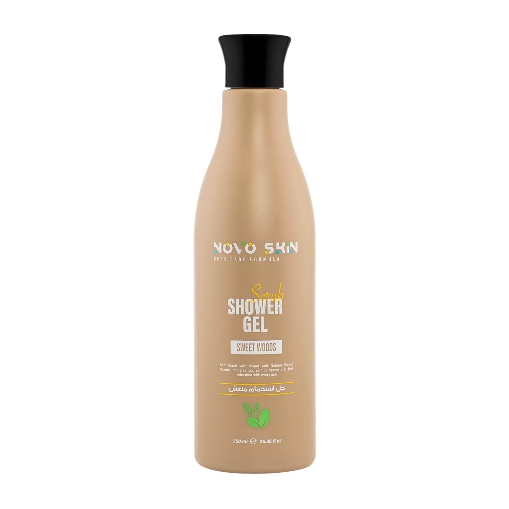 Novo Skin Sweet Woods Shower Gel Scrub - 750ml