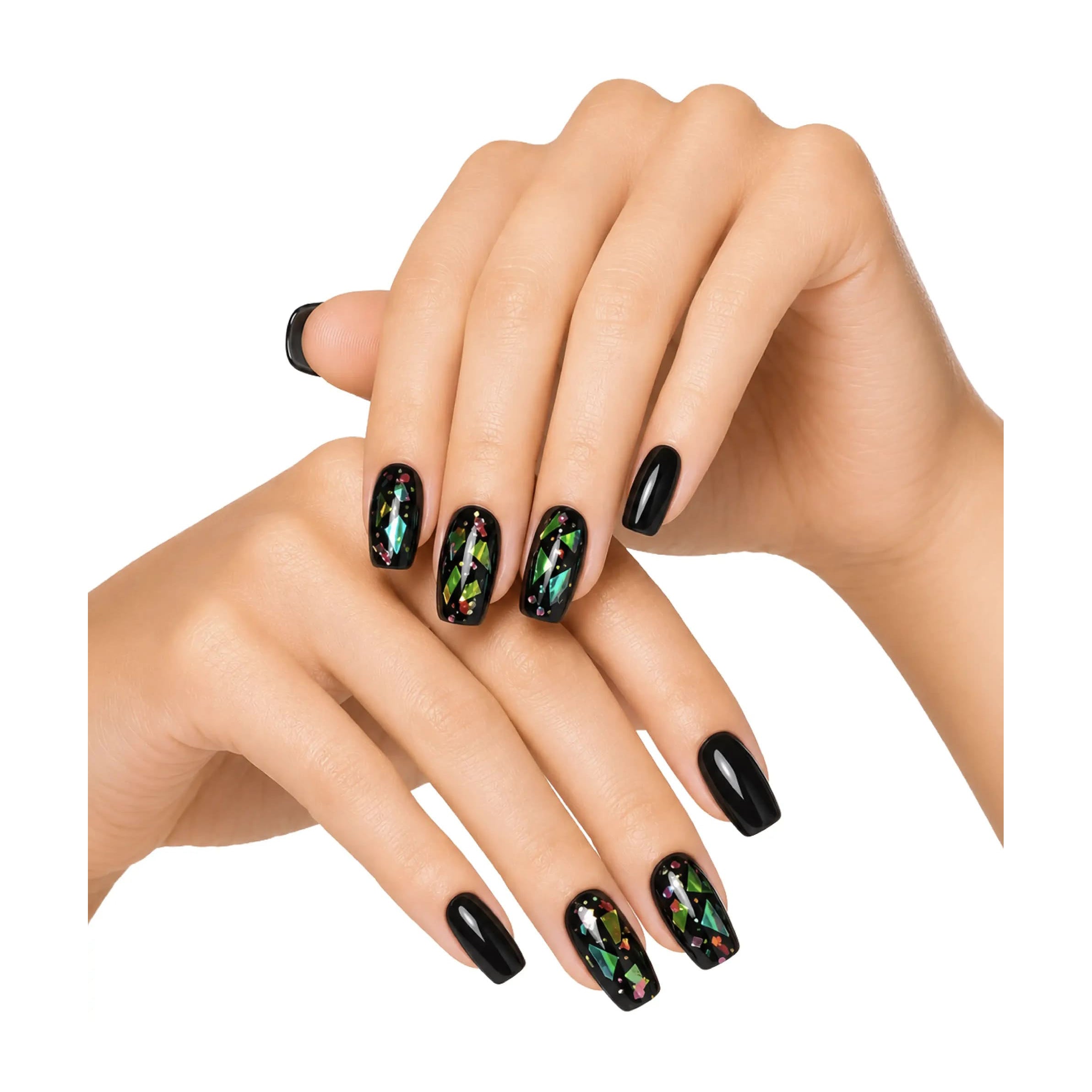 Yolo Squoval Short Pro Nails - SS-115-Lunar