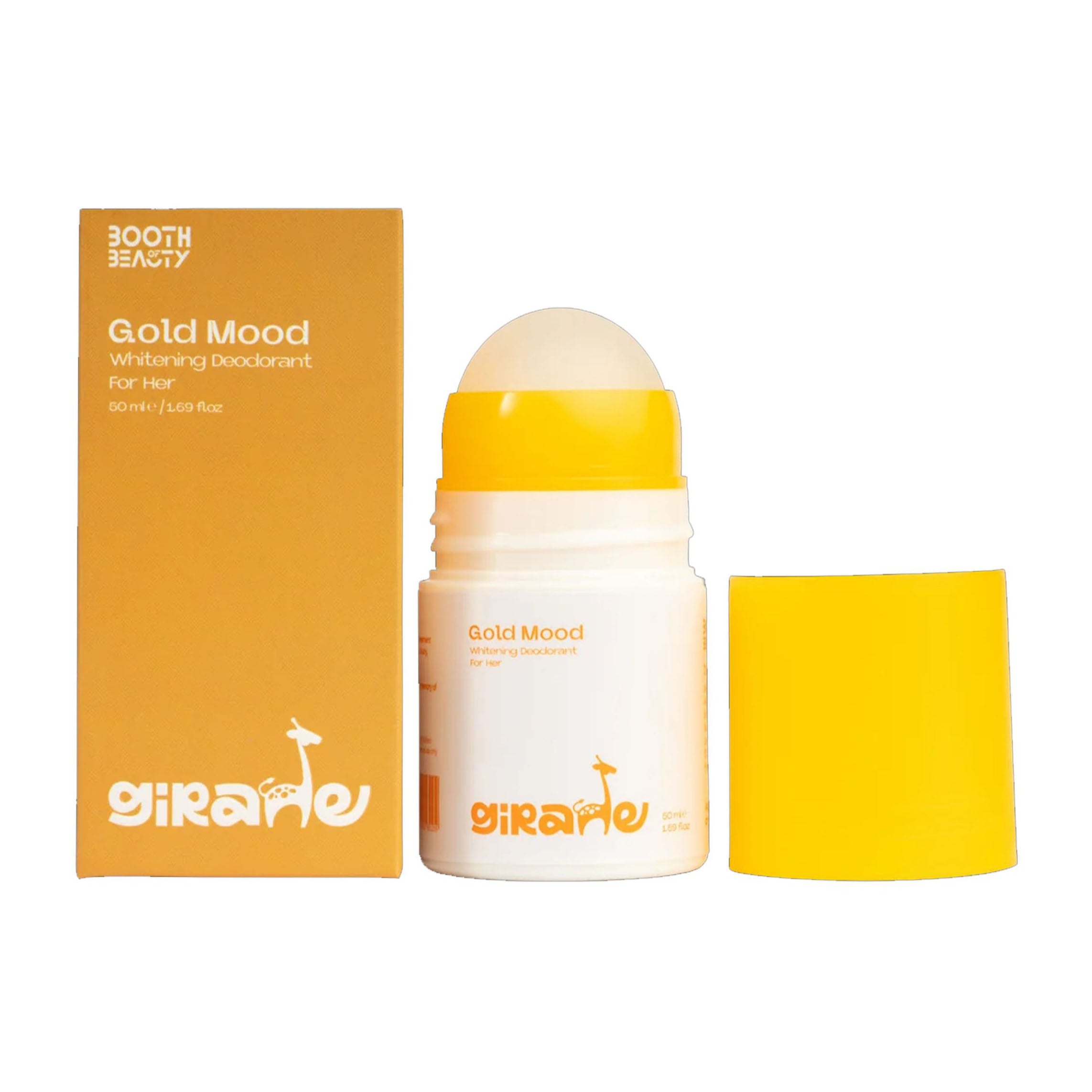 Giraffe Gold Mood Whitening Deodorant Roll On For Women - 50ml