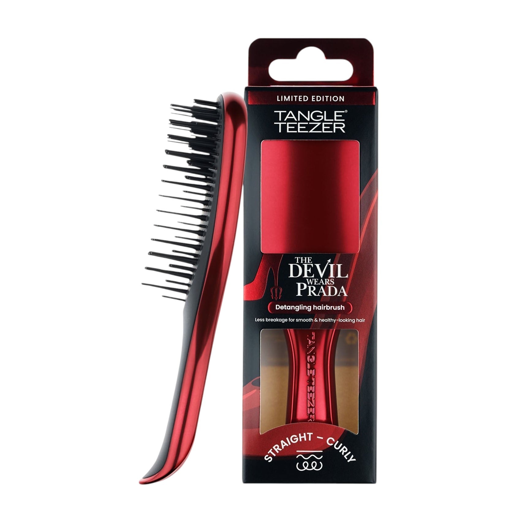 Tangle Teezer The Devil Wears Prada The Ultimate Detangler Hair Brush - Red