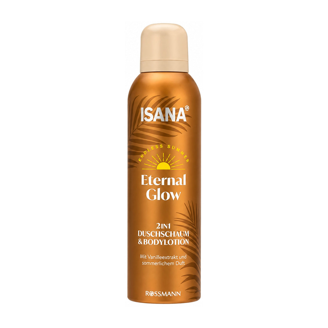 Isana Eternal Glow 2 In 1 Body Shampoo & Body Lotion - 200ml