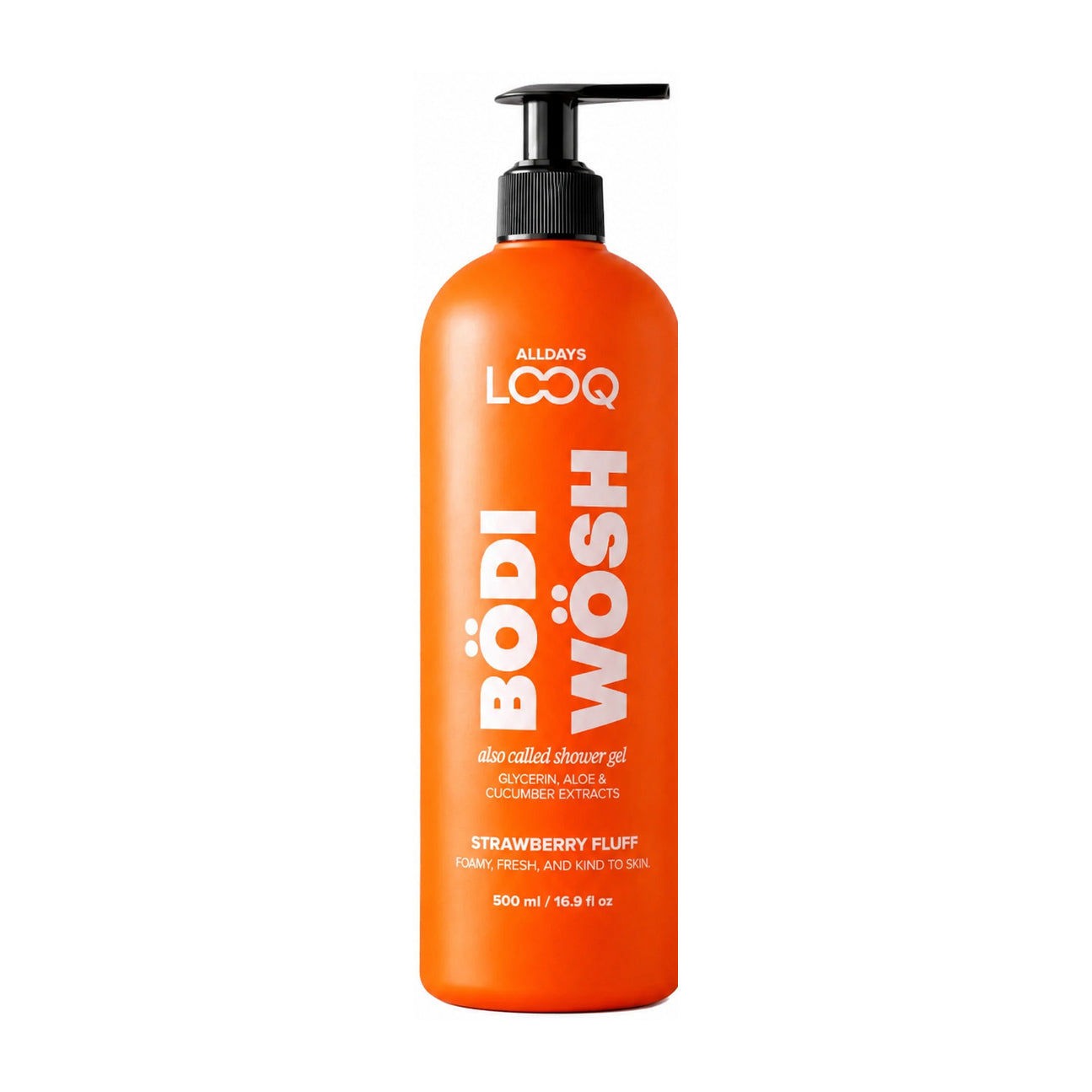 Looq Strawberry Fluff Body Wash - 500ml