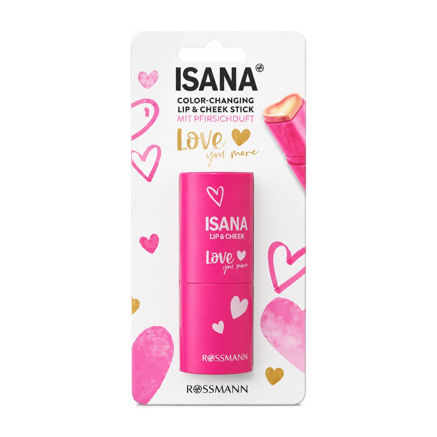 Rossmann Isana Color Changing Lip Cheek Stick - 5.5gm