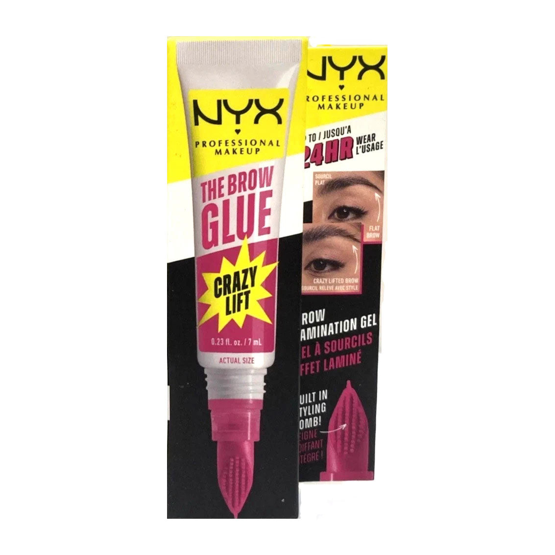 NYX The Brow Glue Crazy Lift Brow Lamination Gel - 7ml
