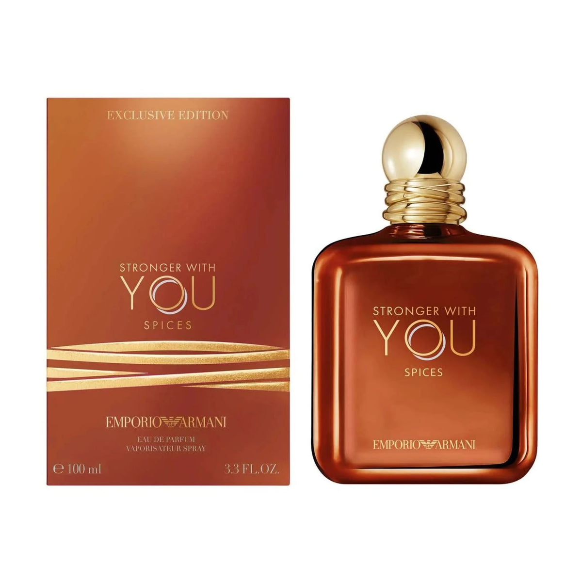 Giorgio Armani Stronger With You Spices EDP For Men - 100ml