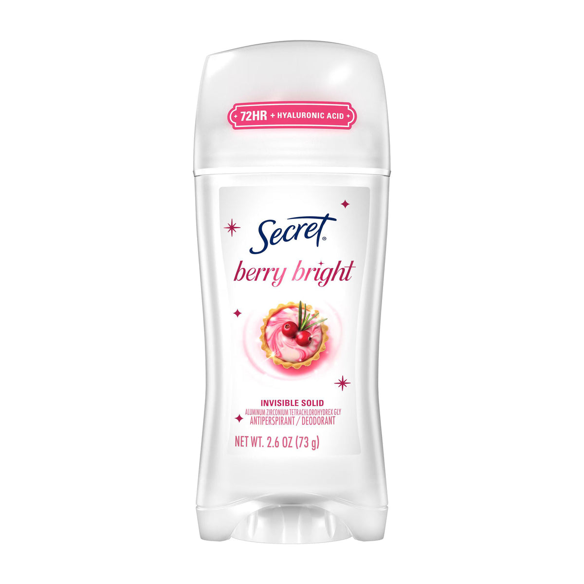 Secret Berry Bright 72H Antiperspirant & Deodorant Stick - 73gm