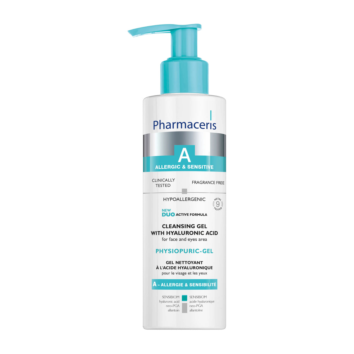 Pharmaceris A Physiopuric Cleansing Gel with Hyauronic Acid - 190ml