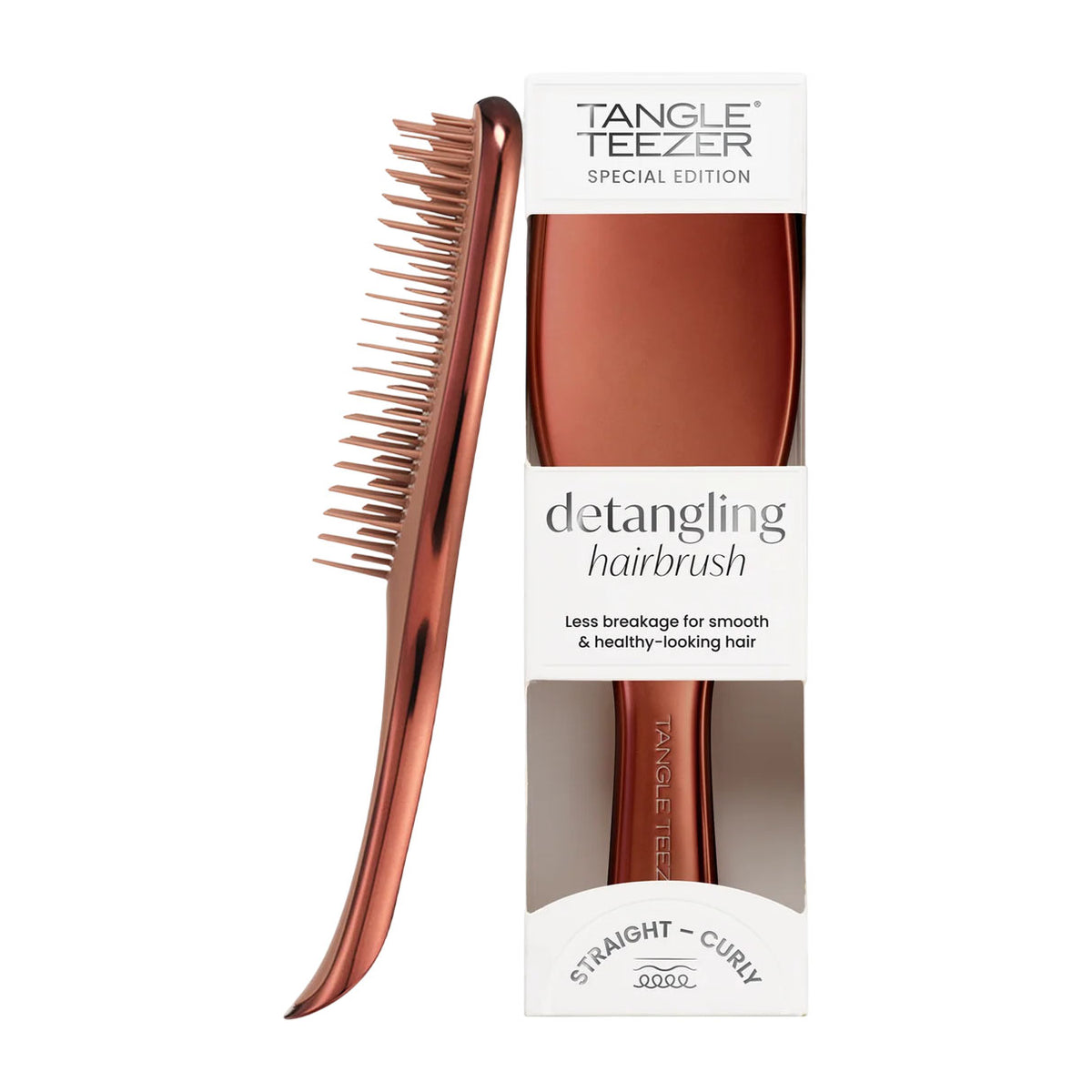 Tangle Teezer Special Edition The Ultimate Detangler Chrome Hairbrush
