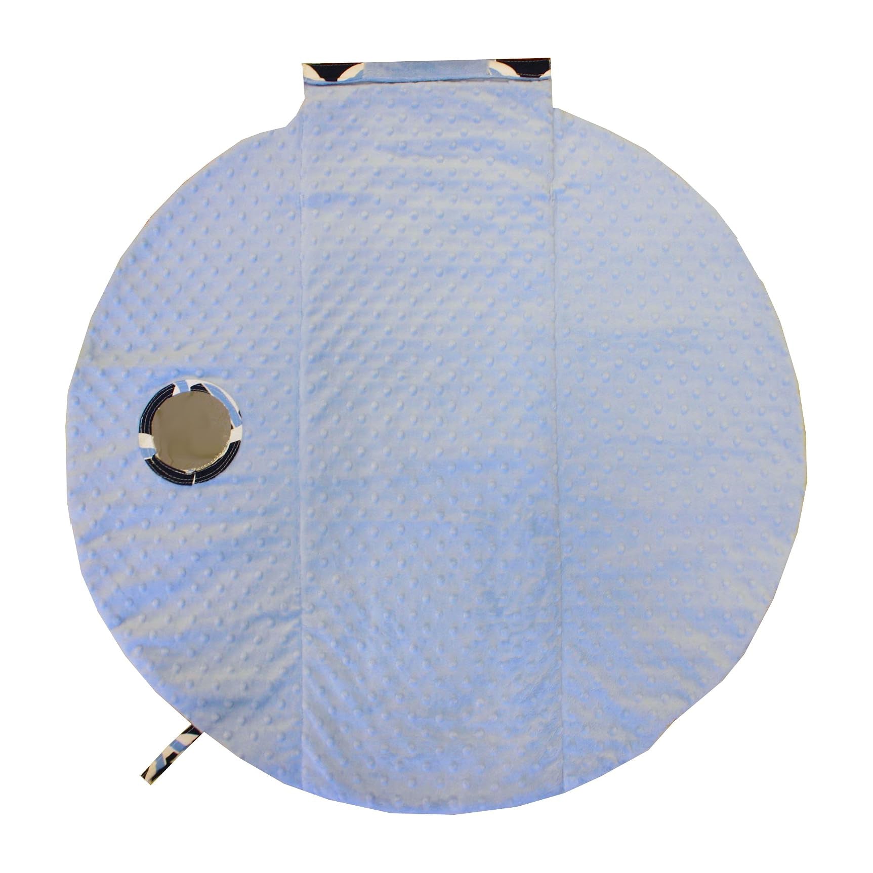 Itzy Ritzy Wrap & Roll Infant Carrier Arm Pad & Tummy Time Mat - Blue