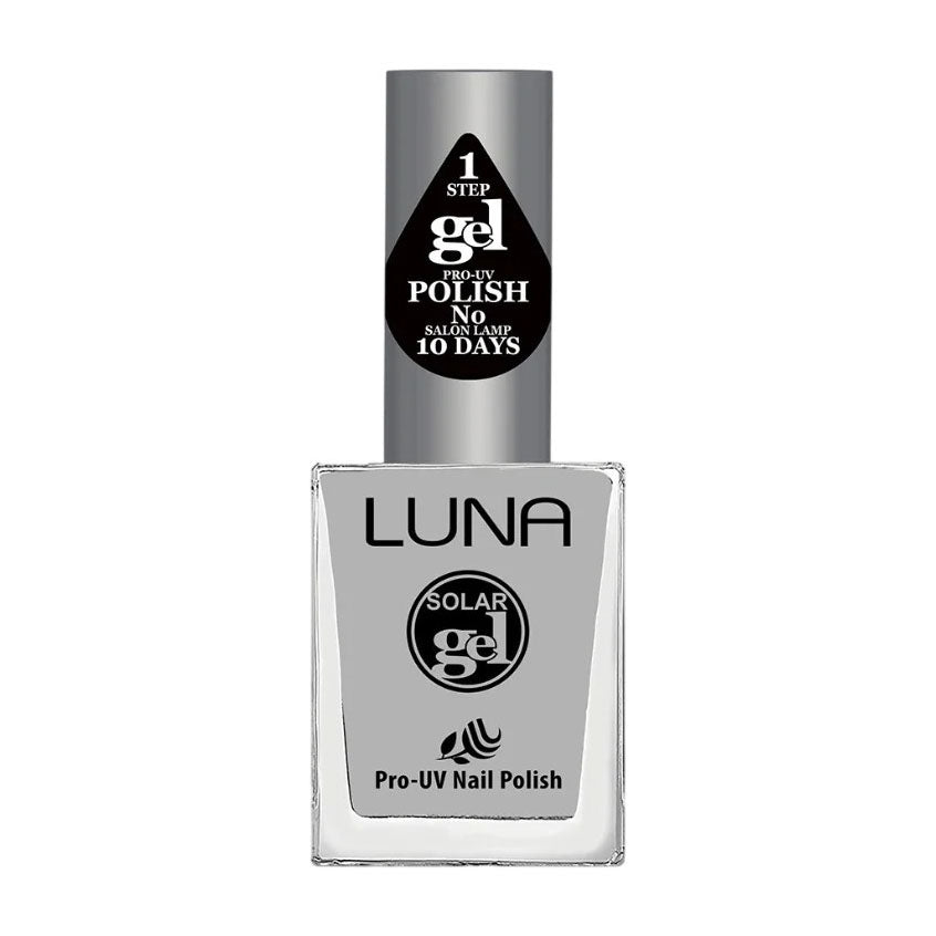 Luna Solar Gel Hologram Aqua Metallic Nail Polish - 10ml