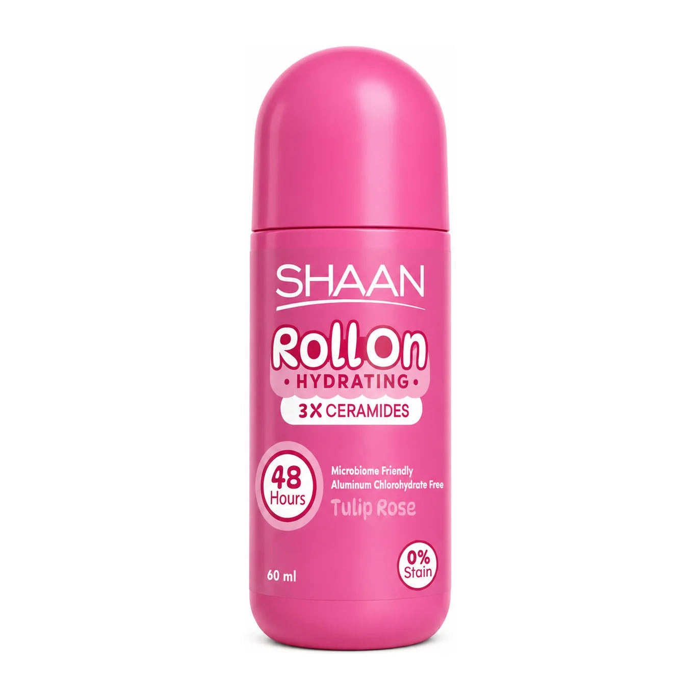 Shaan Tulip Rose Hydrating Antiperspirant Roll On - 60ml