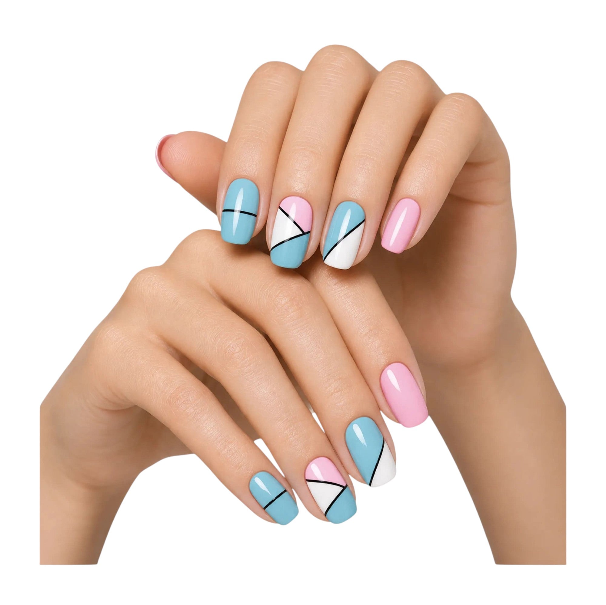 Yolo Squoval Short Pro Nails - SS-111-Play Date