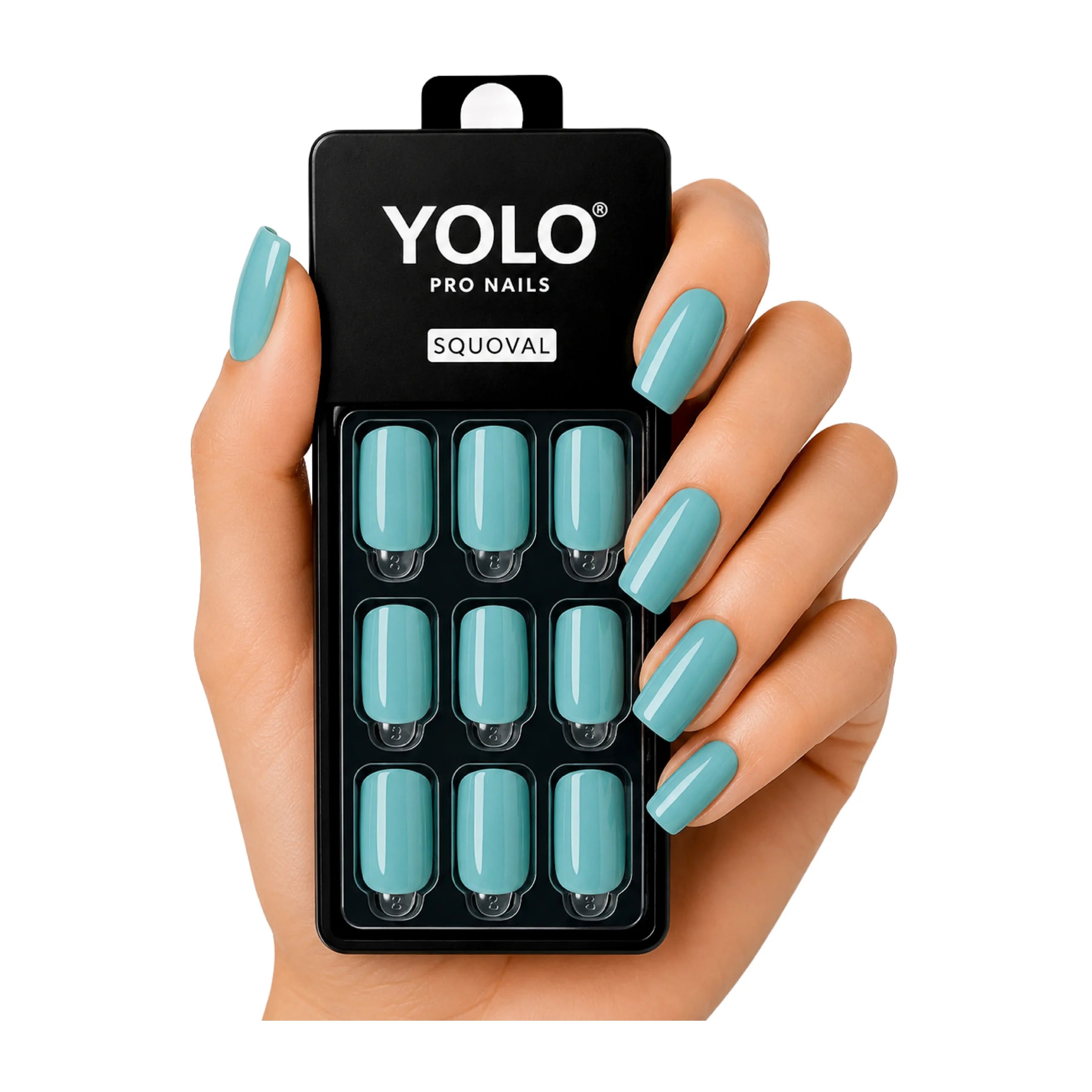 Yolo Squoval Short Pro Nails - SS-128-Velvet