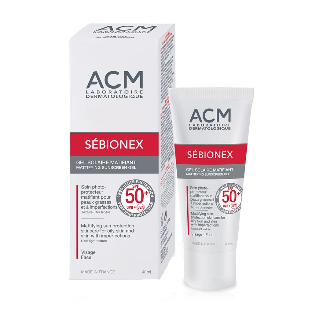 Acm Sebionex SPF 50+ Mattifying Sunscreen Gel - 40ml - Bloom Pharmacy