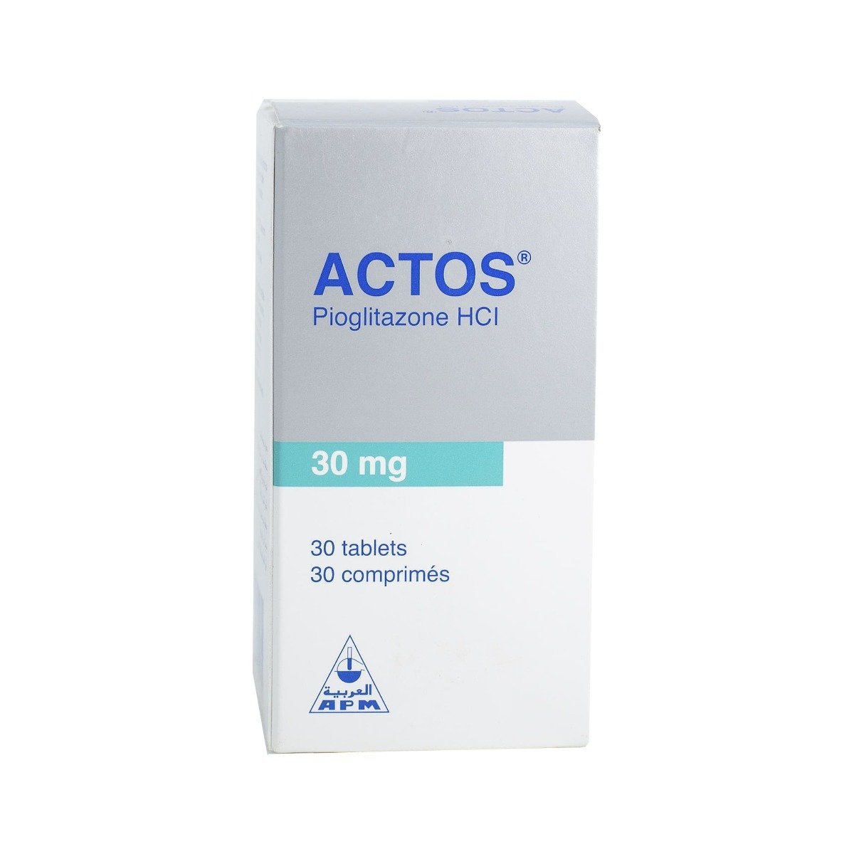 Actos 30 mg - 30 Tablets - Bloom Pharmacy