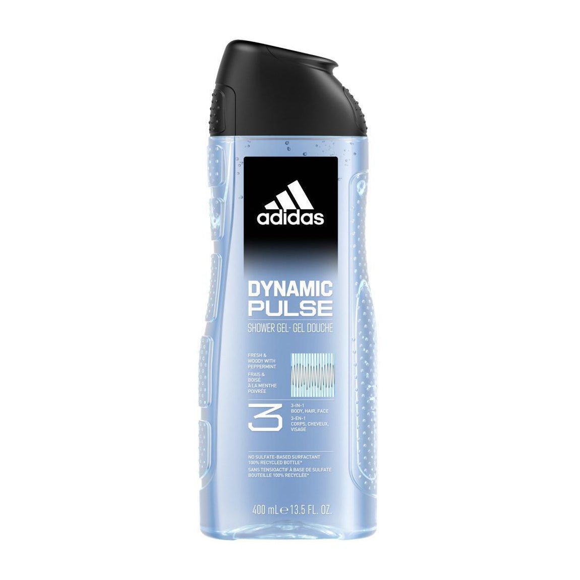 Adidas Dynamic Pulse 3 In 1 Shower Gel - 400ml - Bloom Pharmacy