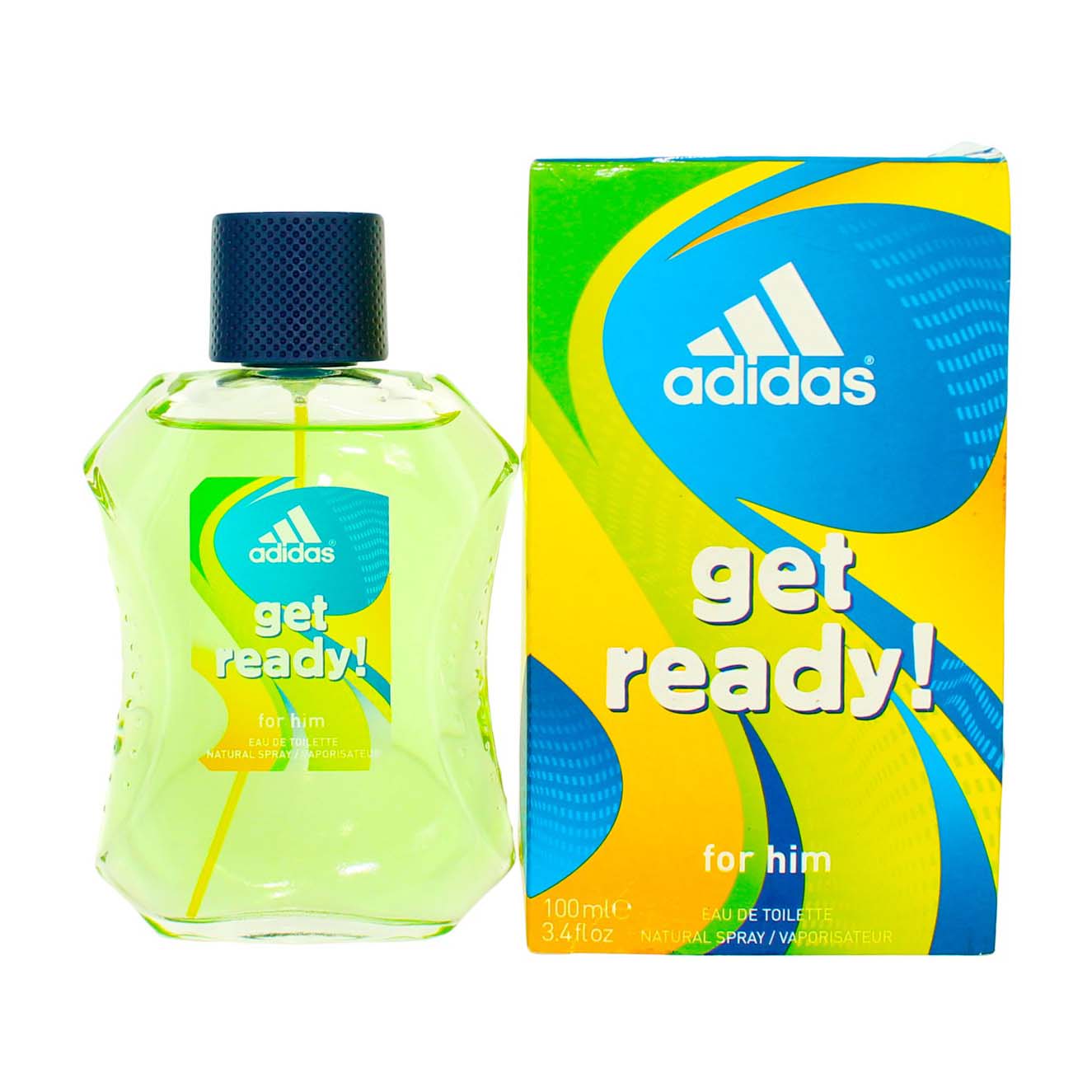 Adidas Get Ready EDT For Men - 100ml - Bloom Pharmacy