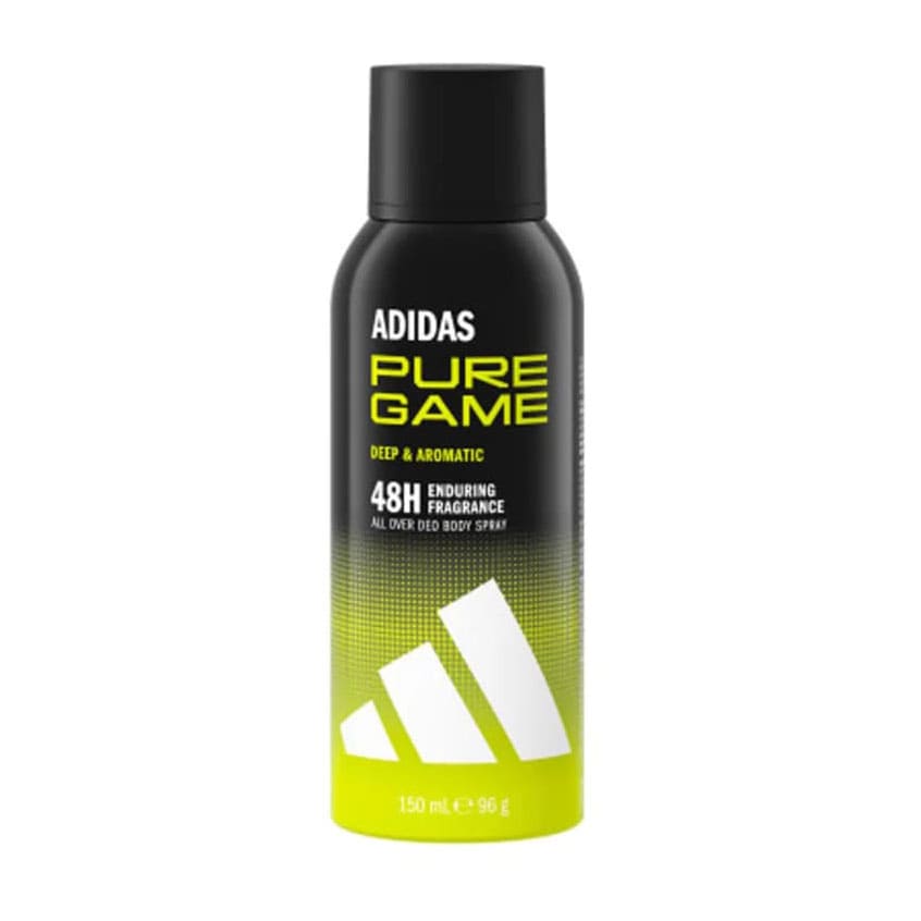 Adidas Pure Game Deodorant Body Spray - 150ml - Bloom Pharmacy