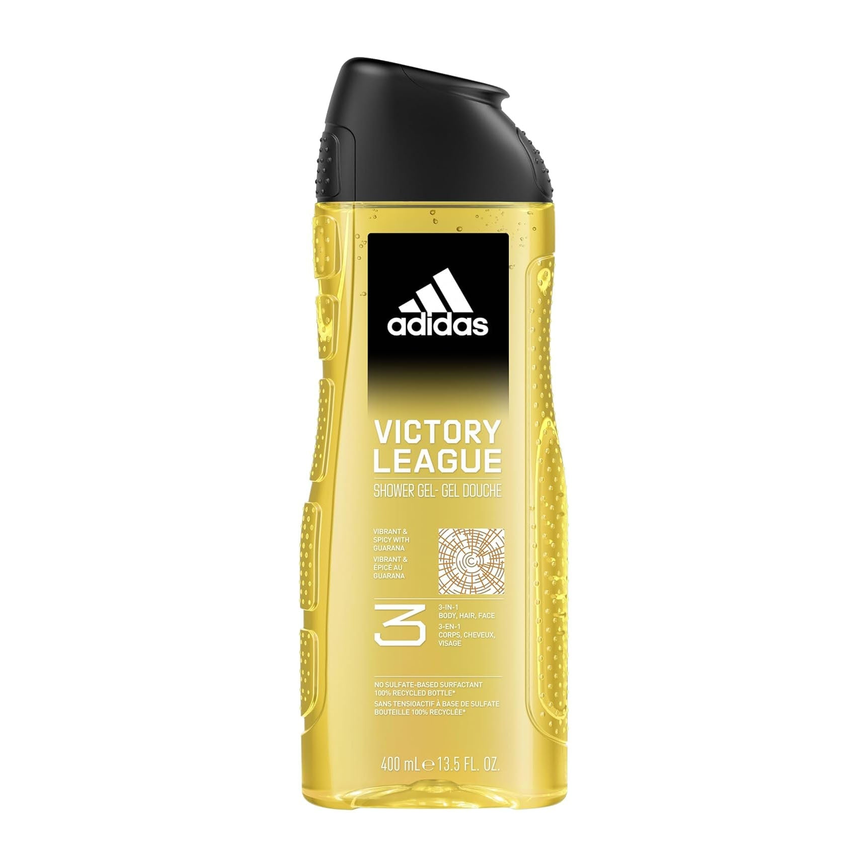 Adidas Victory League 3 In 1 Shower Gel - 400ml - Bloom Pharmacy