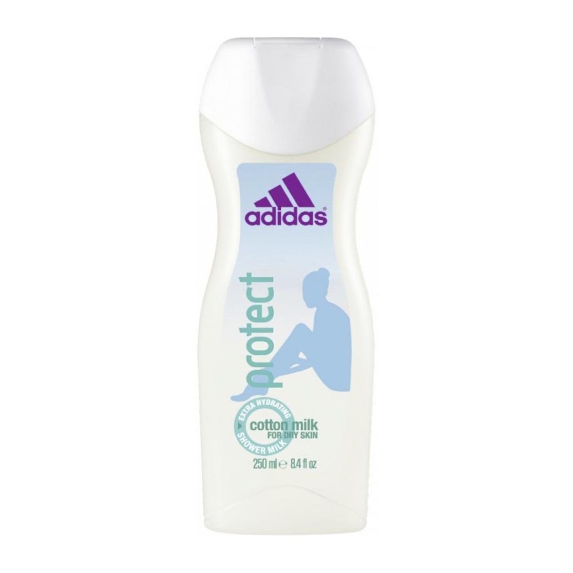 Adidas Women Protect Shower Milk For Dry Skin - 250ml - Bloom Pharmacy