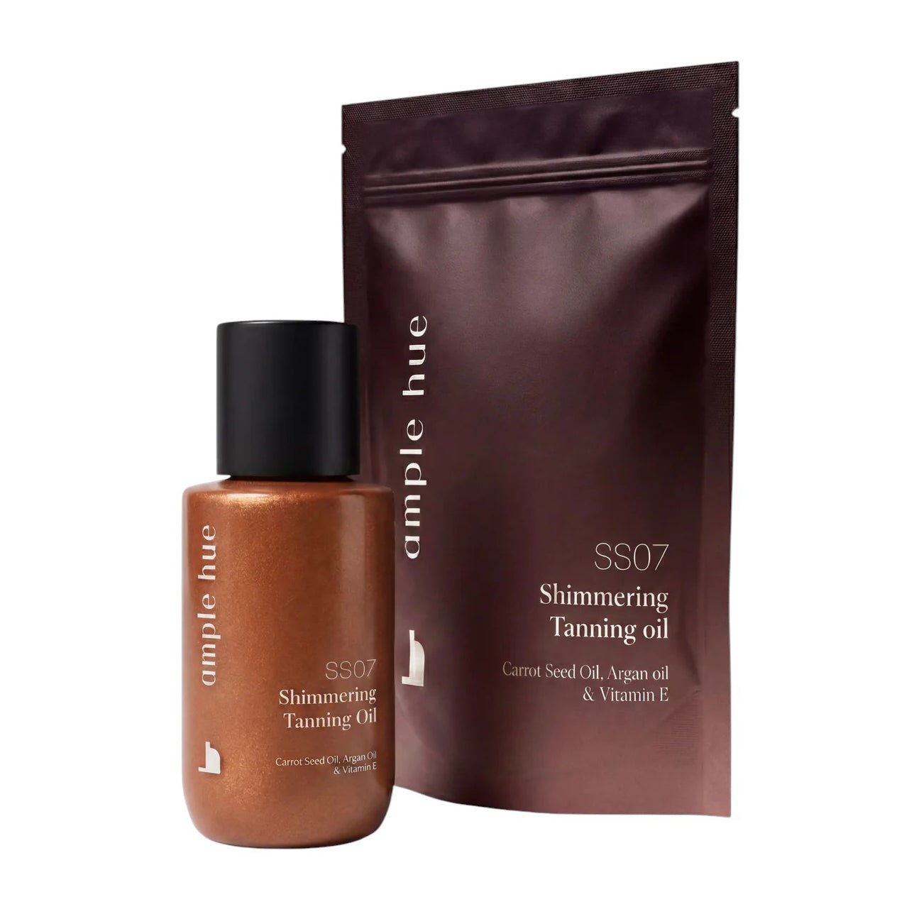 Ample Hue SS07 Mini Shimmering Tanning oil - 60 ml - Bloom Pharmacy