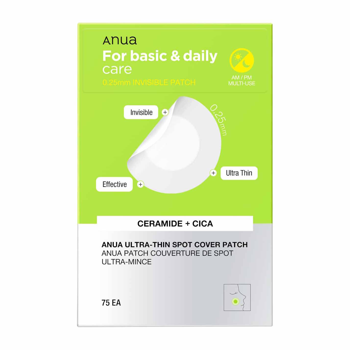 Anua Ultra - Thin Spot Cover Patch - 75 Patches - Bloom Pharmacy