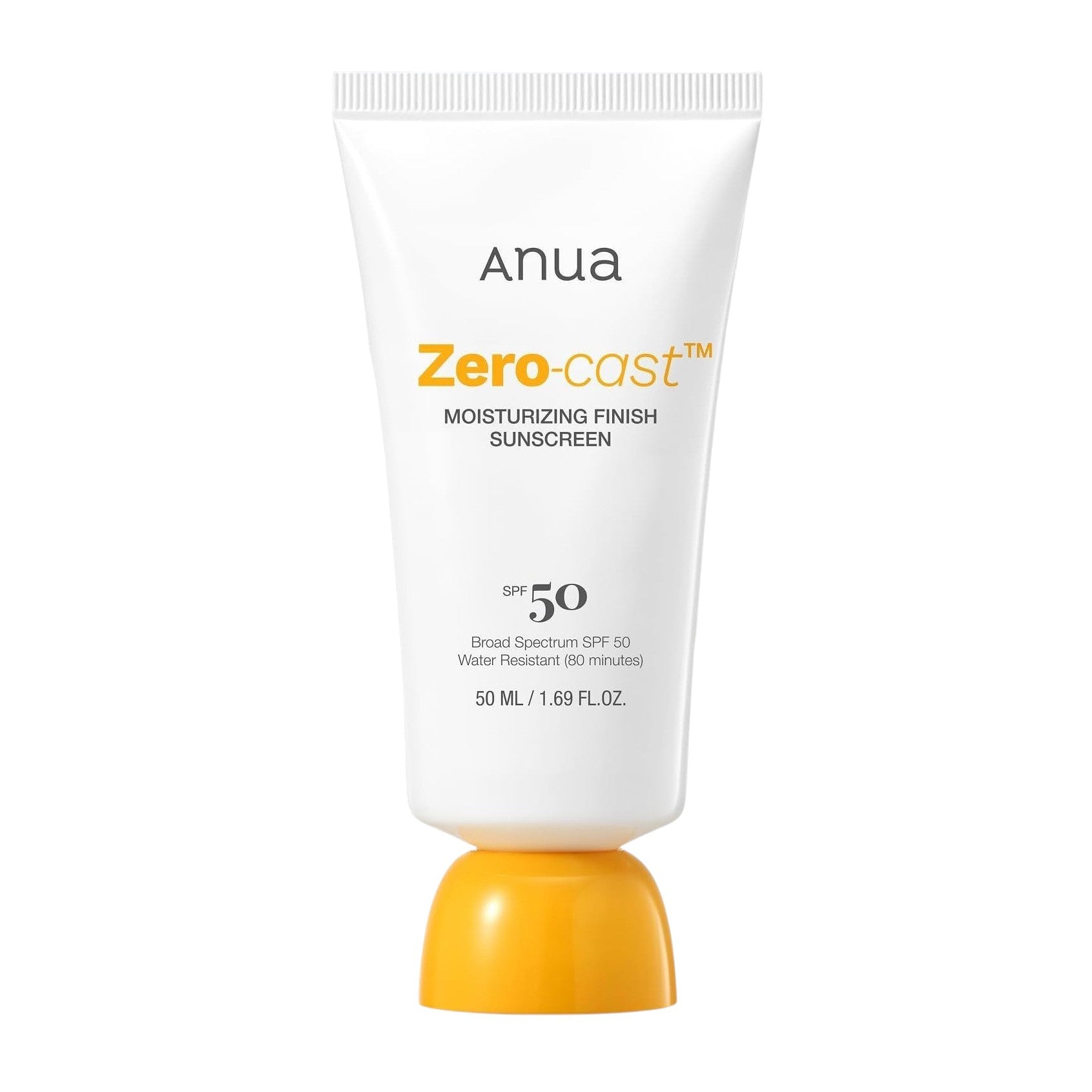 Anua Zero Cast Moisturizing Finish SPF 50+ Sunscreen - 50ml - Bloom Pharmacy