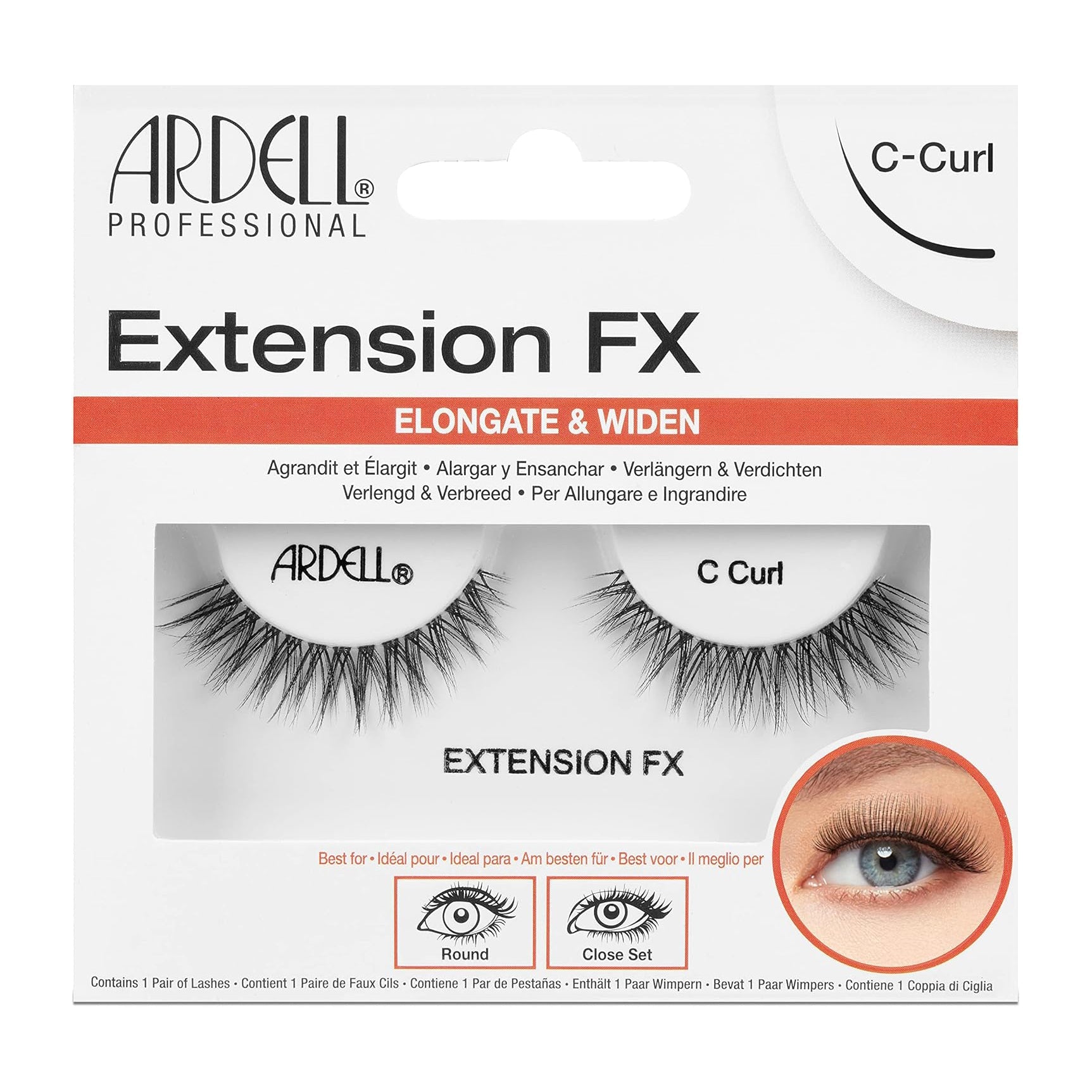Ardell Extension Fx Elongate & Widen Eyelashes - C Curl - Bloom Pharmacy