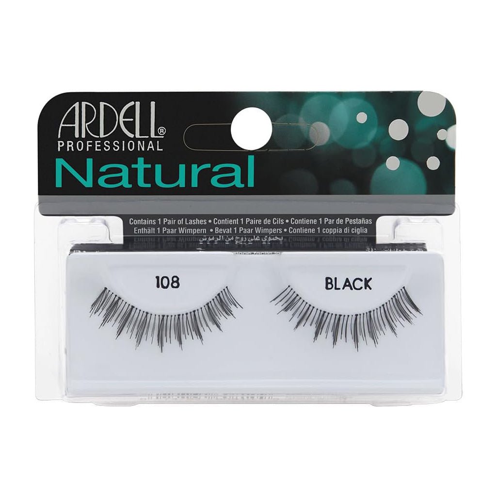 Ardell Natural Black Eyelashes - 108 - Bloom Pharmacy