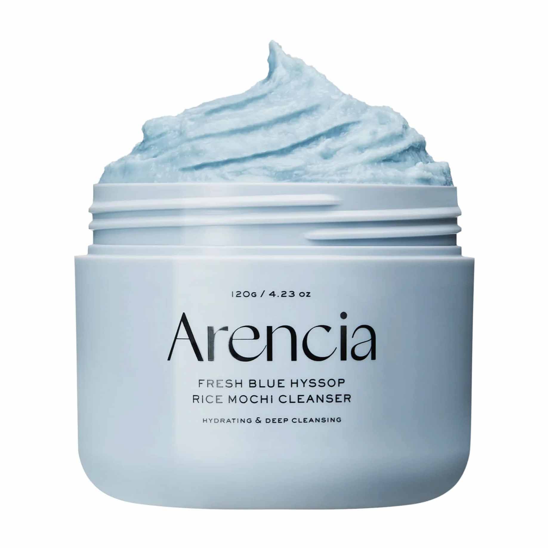 Arencia Fresh Blue Hyssop Rice Mochi Cleanser - 120gm - Bloom Pharmacy