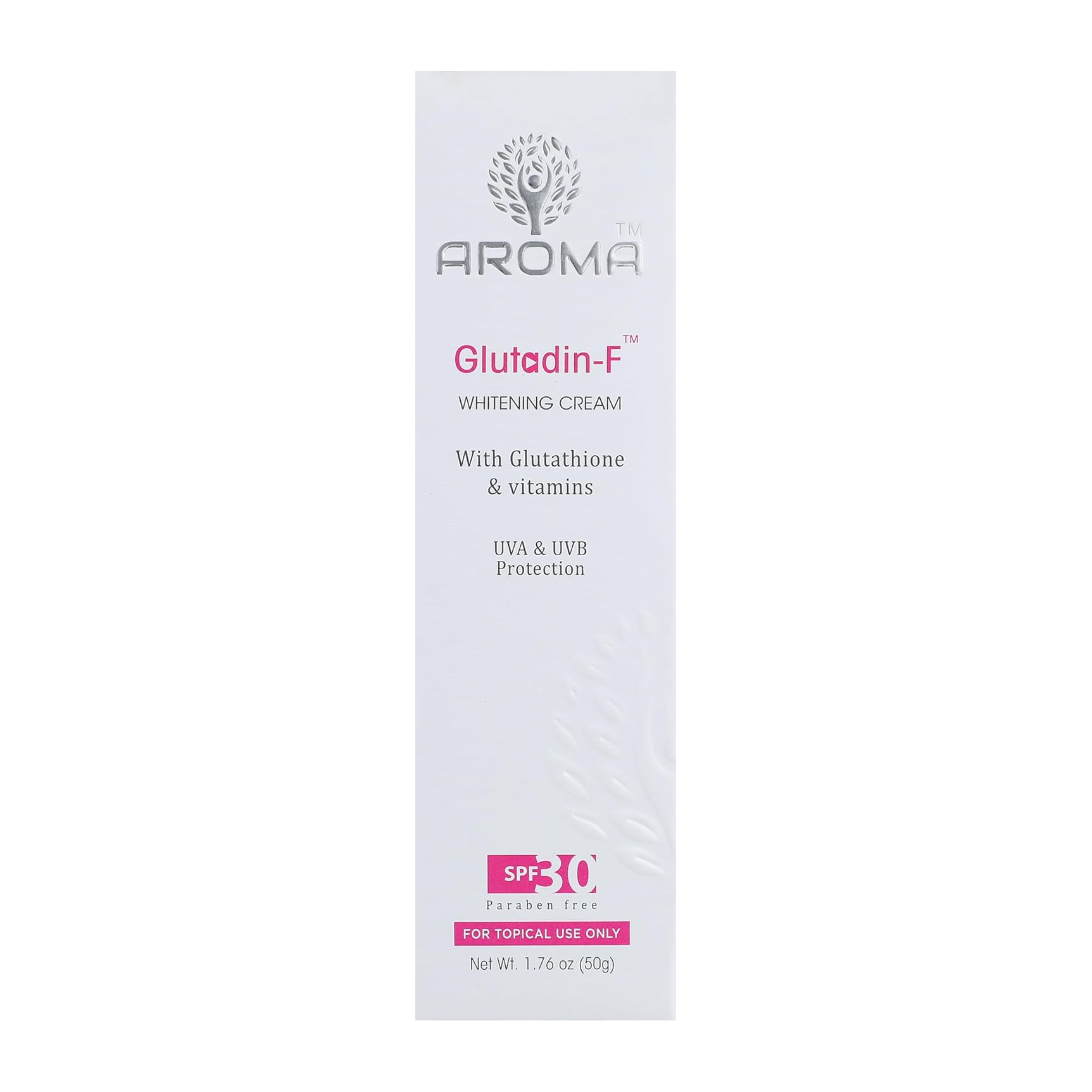 Aroma Argan Glutadin F whitening Cream - 50gm - Bloom Pharmacy