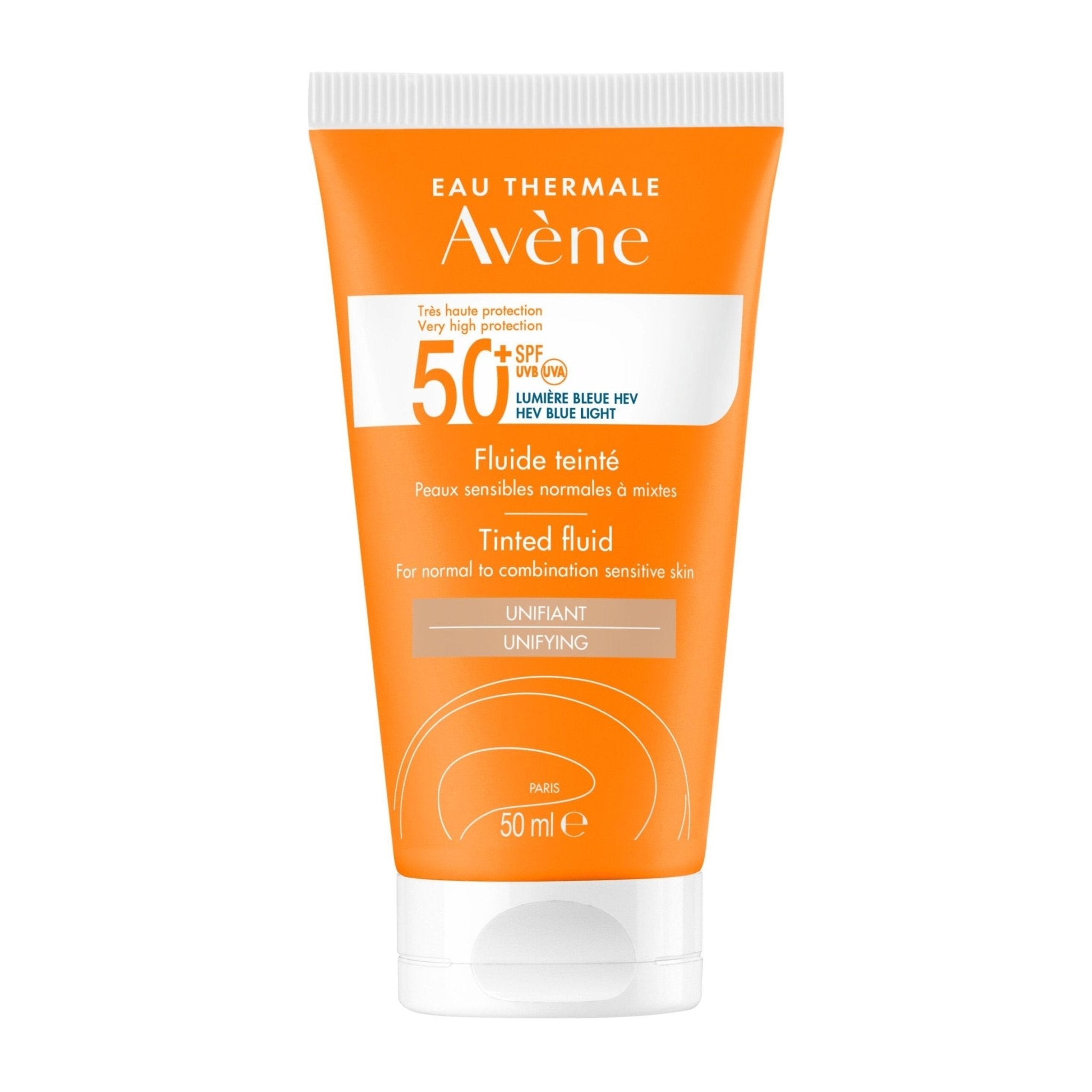Avene Tinted Fluid SPF 50+ Sunscreen - 50ml - Bloom Pharmacy