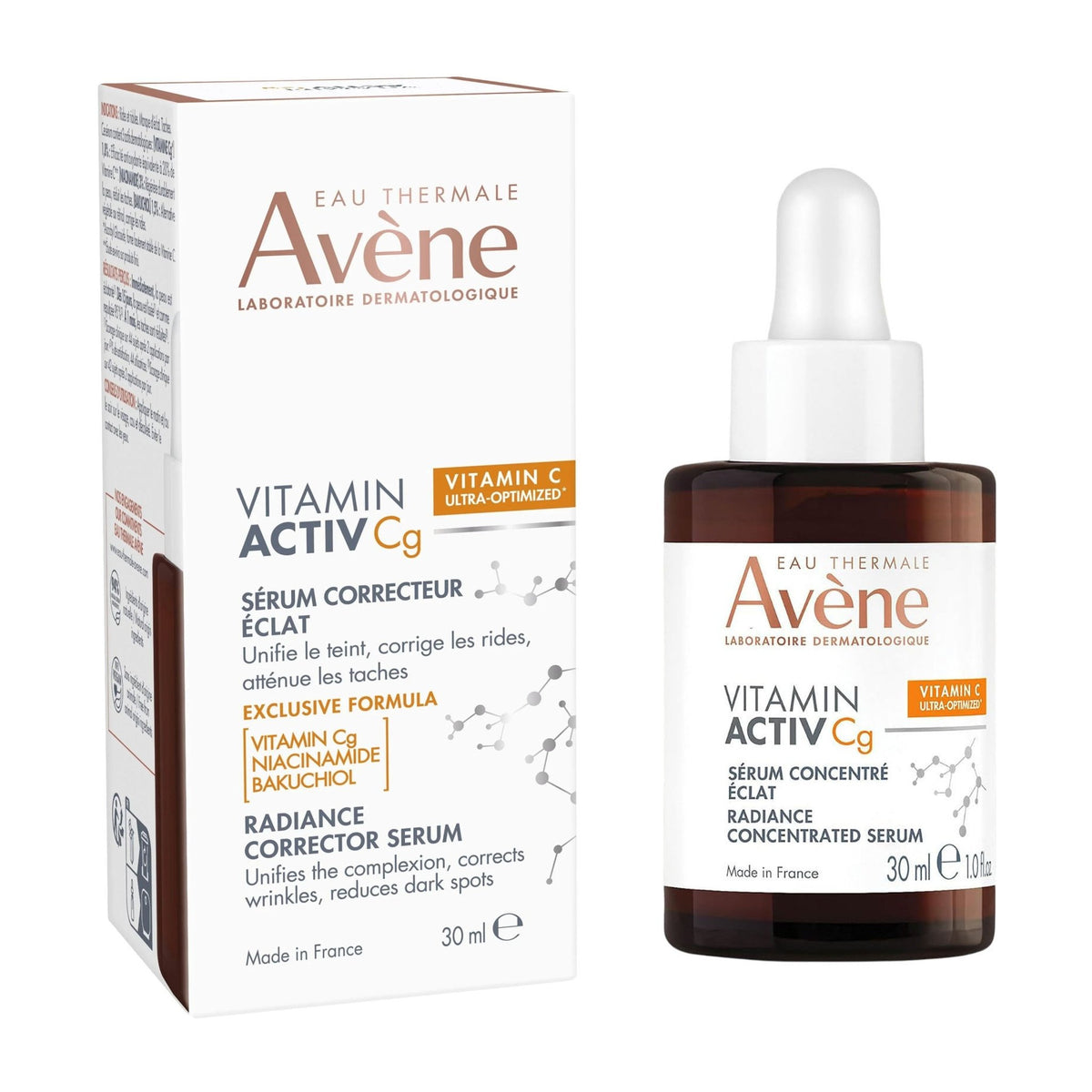 Avene Vitamin Activ Cg Radiance Corrector Serum - 30ml - Bloom Pharmacy