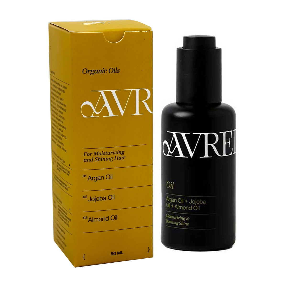Avrelle Almond Oil & Jojoba Hair Oil – 50ml - Bloom Pharmacy