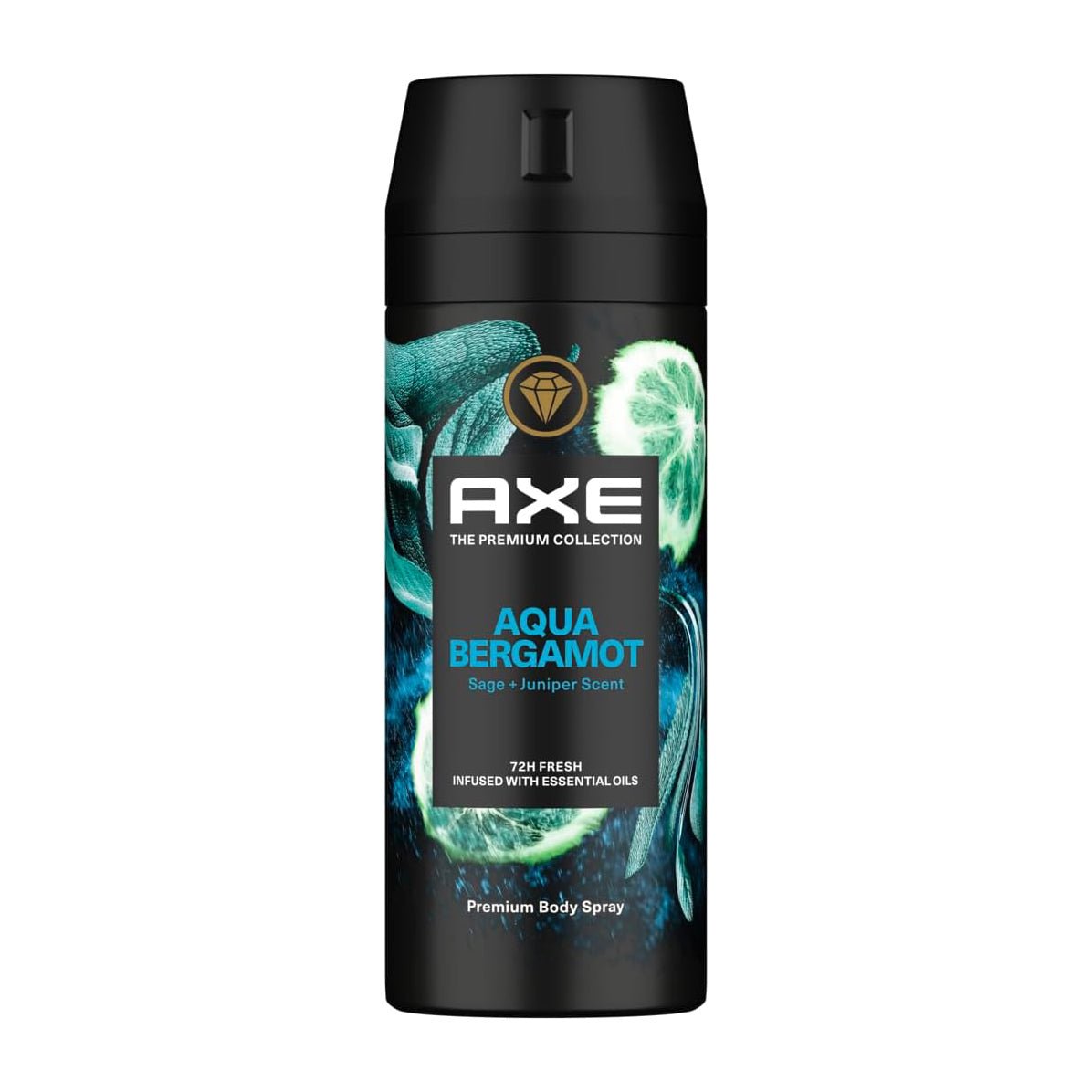 Axe Aqua Bergamot Premium Deodorant Body Spray - 150ml - Bloom Pharmacy