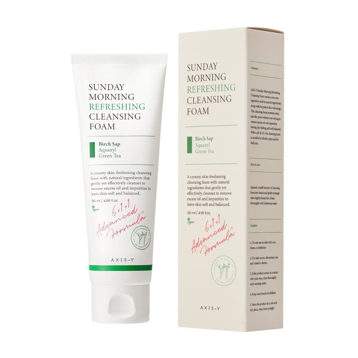 Axis - Y Sunday Morning Refreshing Cleansing Foam - 120ml - Bloom Pharmacy