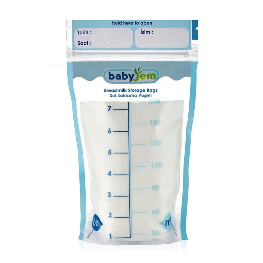 BabyJem Breast Milk Storage Bags - 25 Pcs - Bloom Pharmacy