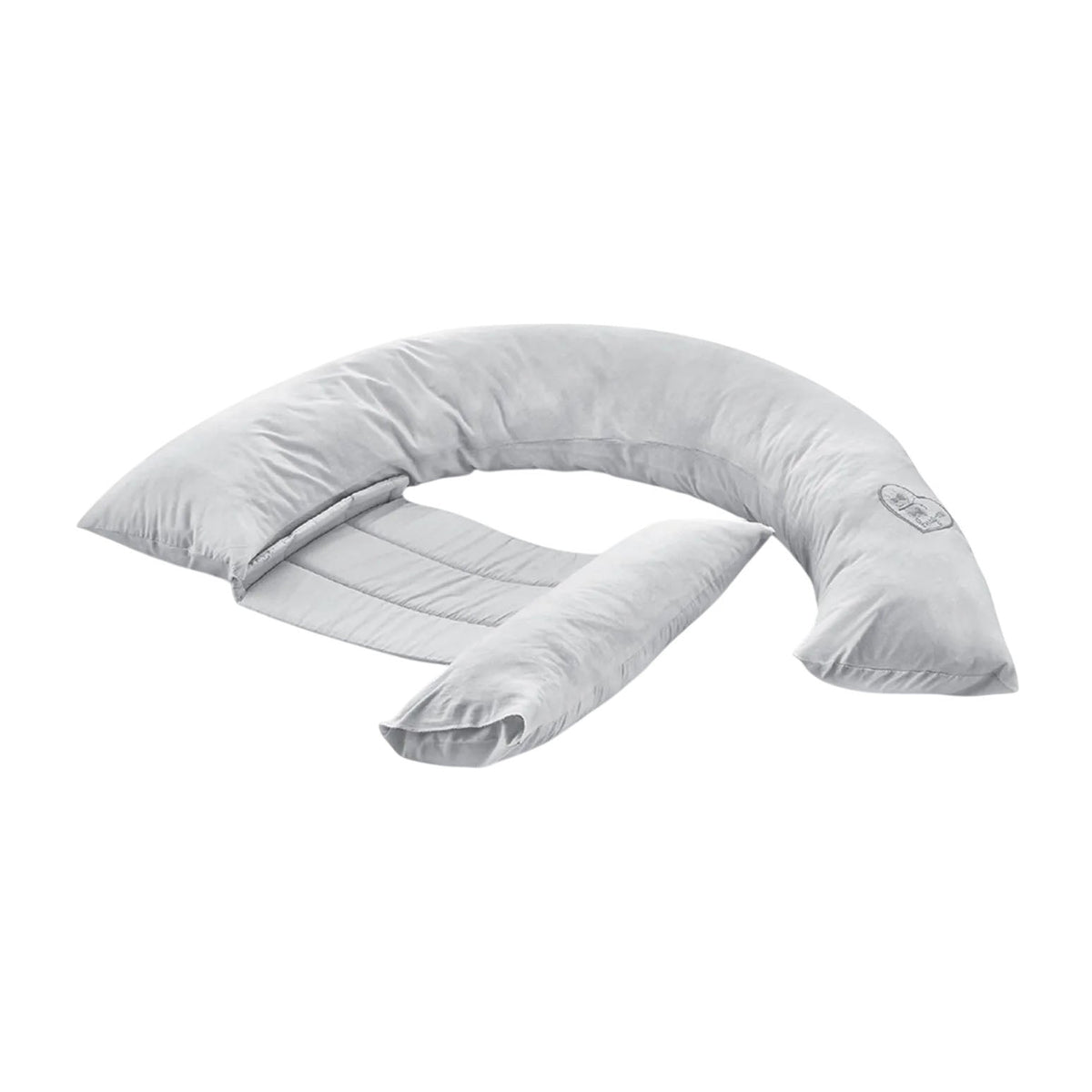 BabyJem Pregnancy Back Support & Feeding Pillow - Grey - Bloom Pharmacy