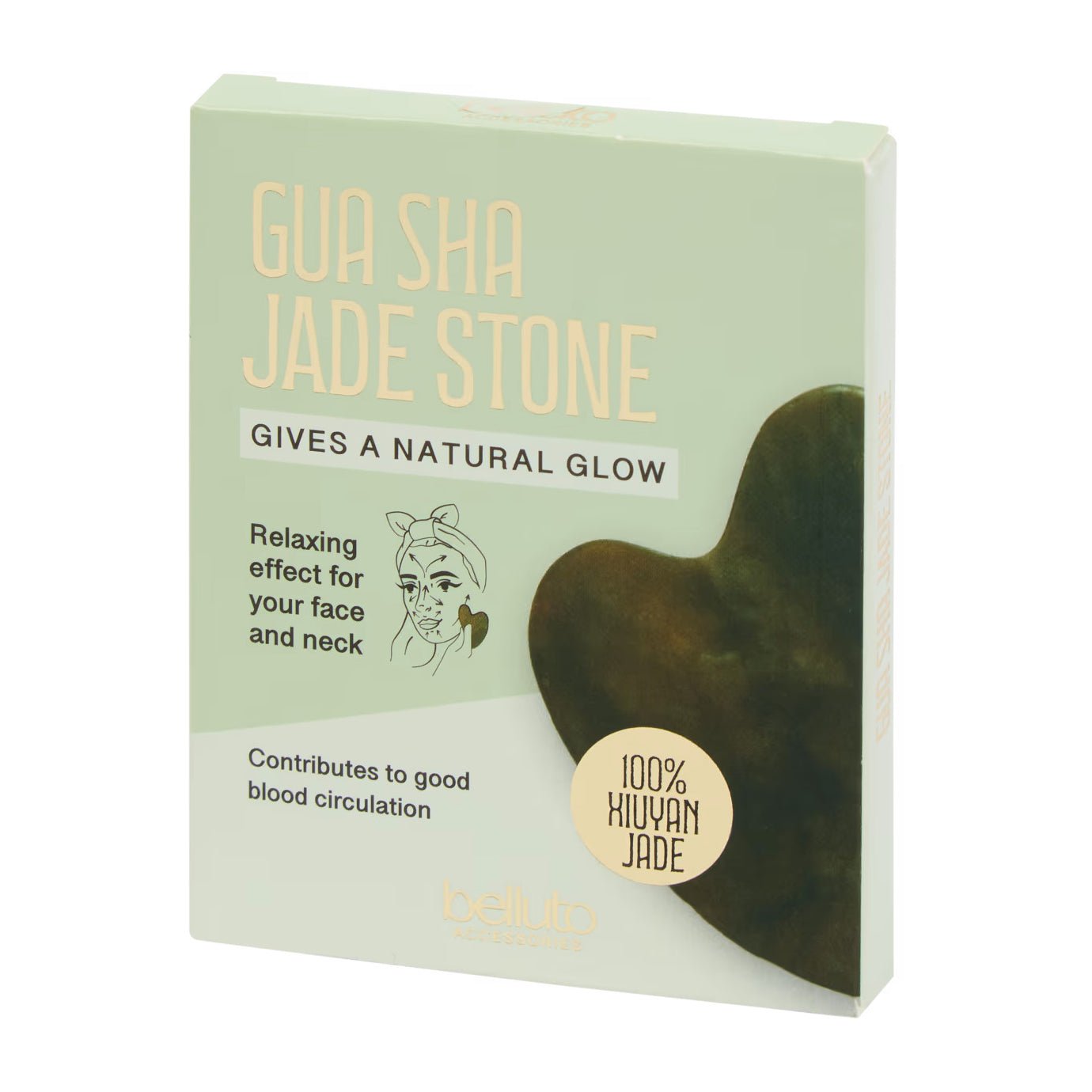 Belluto Gua Sha Jade Stone - Bloom Pharmacy