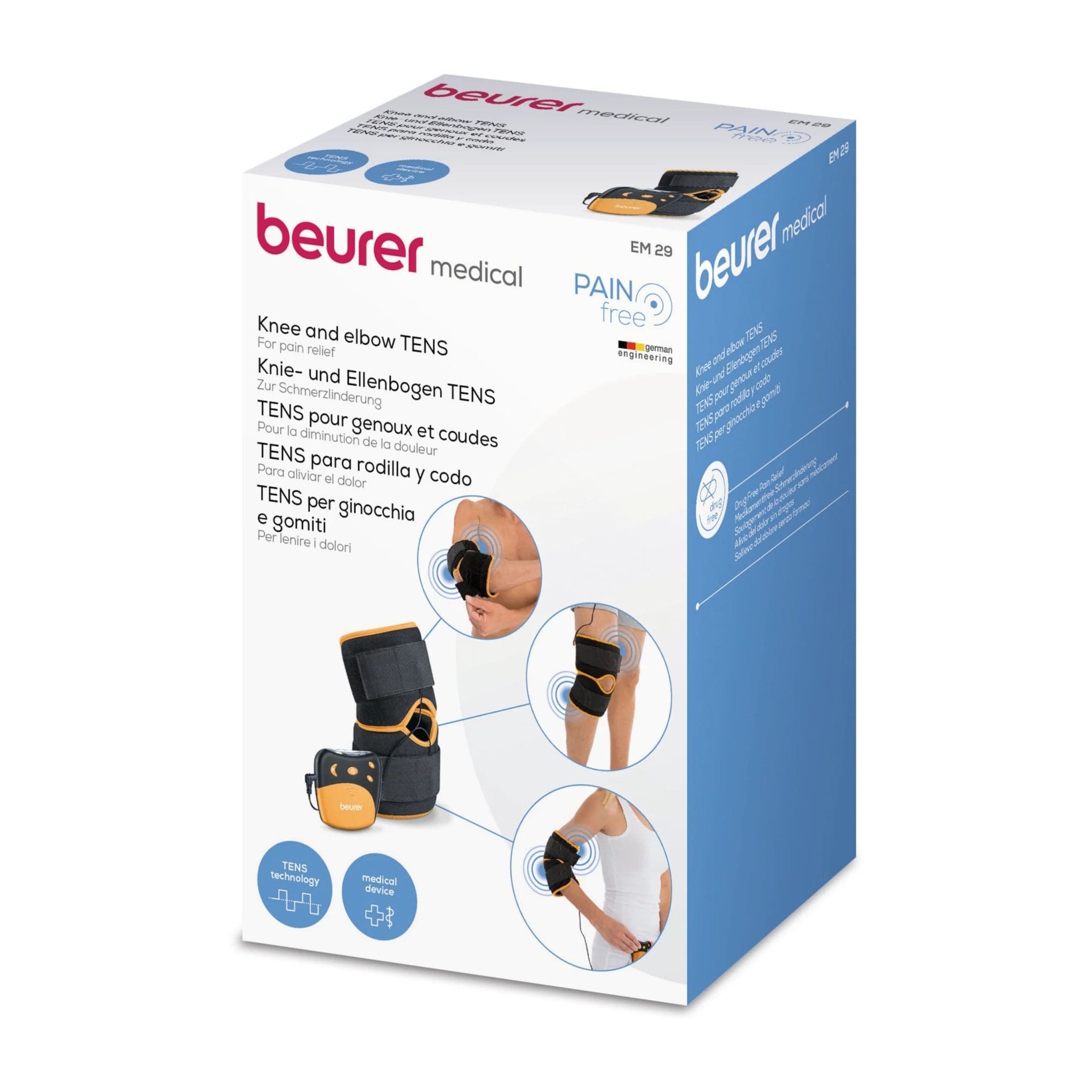 Beurer Knee & Elbow Tens - EM 29 - Bloom Pharmacy