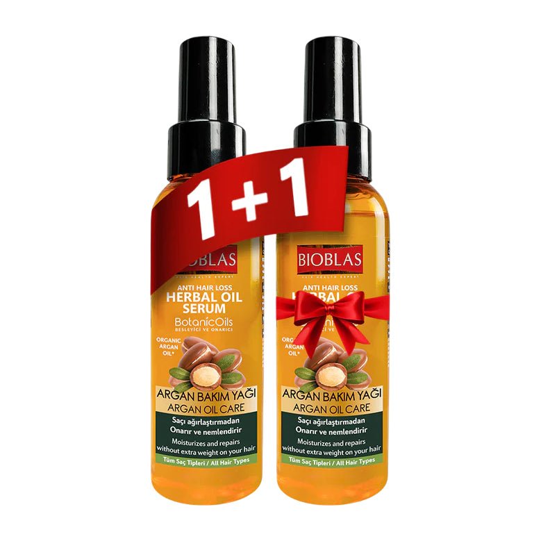 Bioblas Anti Hair Loss Herbal Oil Serm Offer 1+1 – 65ml - Bloom Pharmacy