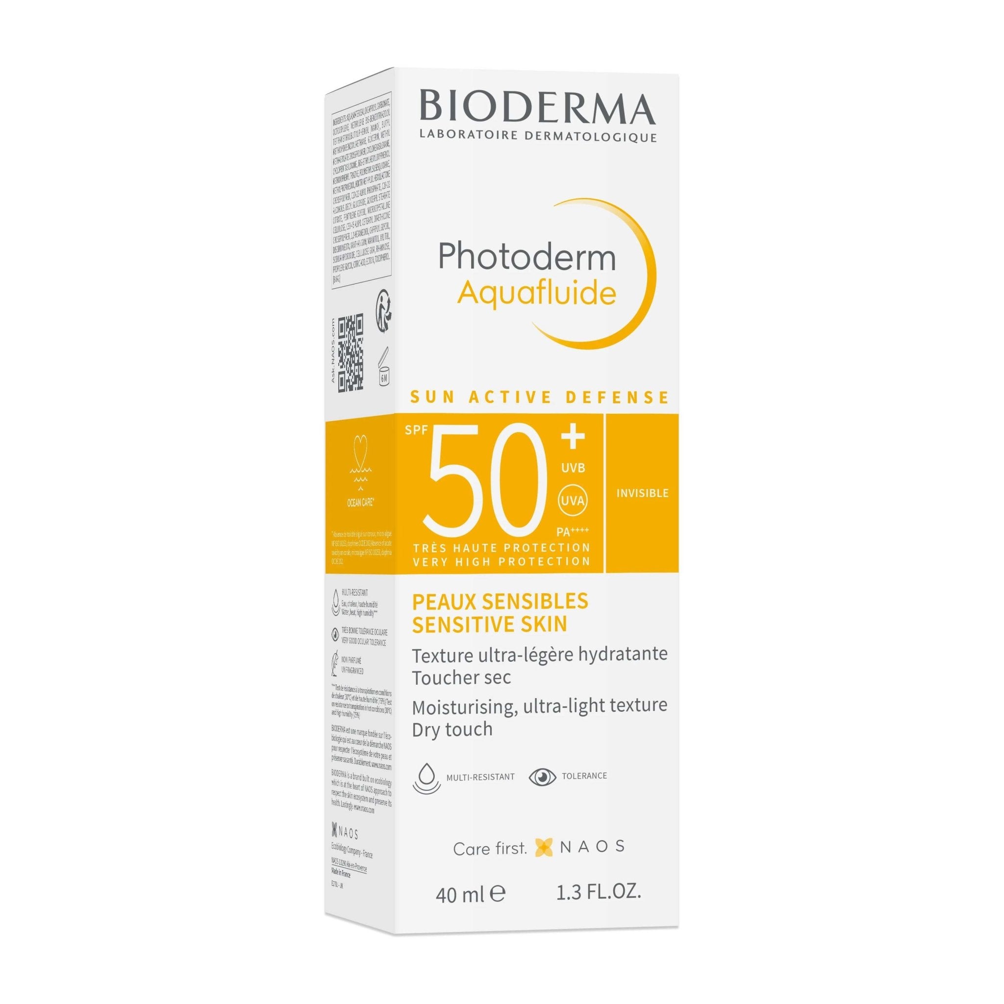 Bioderma Photoderm Aquafluide SPF 50+ Sunscreen - 40ml - Bloom Pharmacy