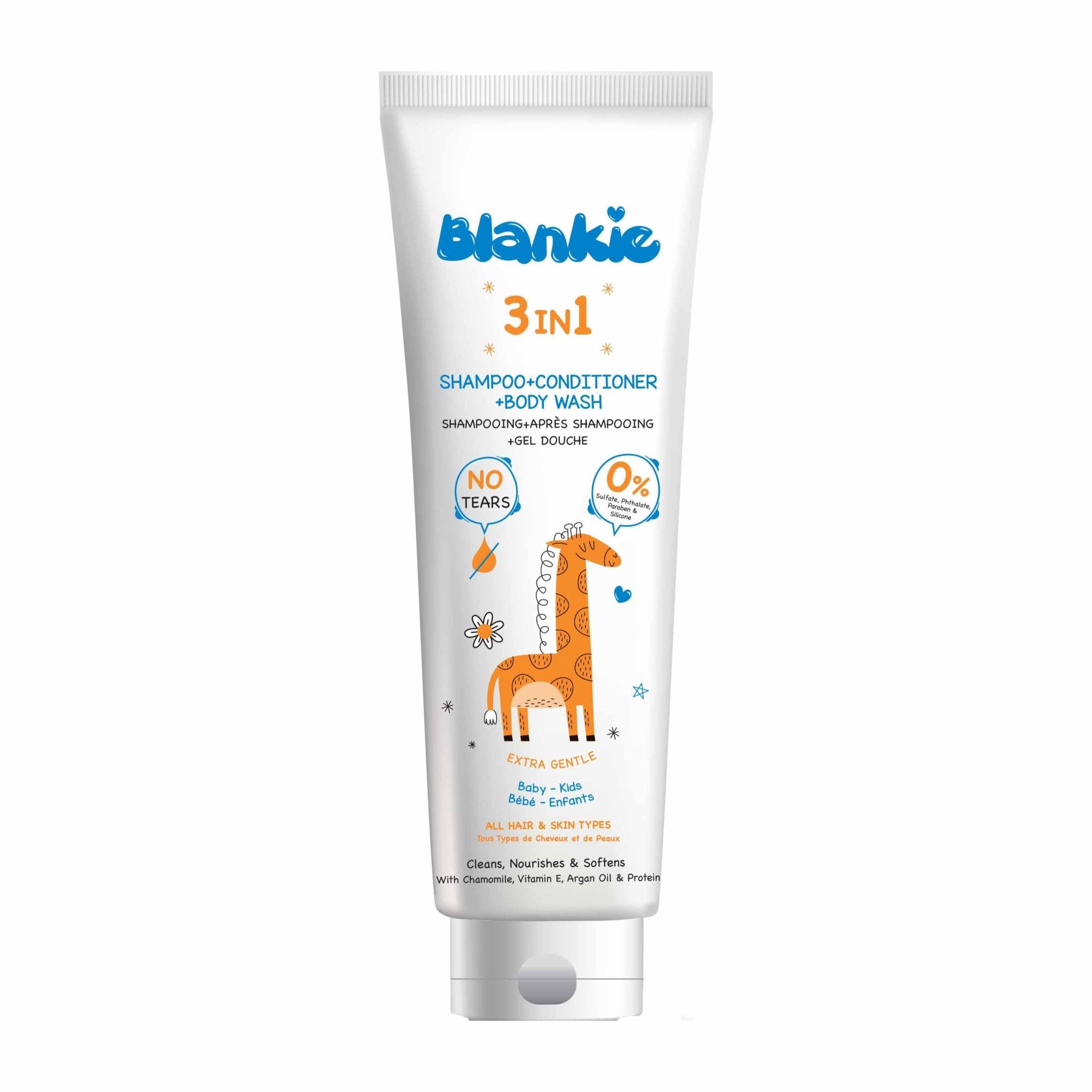 Blankie 3 In 1 Shampoo, Conditioner & Body Wash - 200ml - Bloom Pharmacy