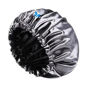 Bless Satin Bonnet + Bonus Scrunchie - Grey - Bloom Pharmacy